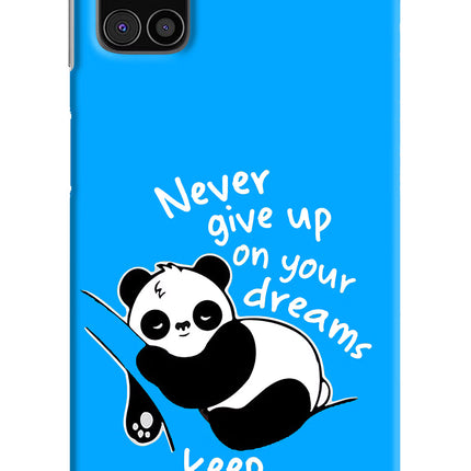 Keep Sleeping Samsung M31s Hard Case Back Cover by Casekaro