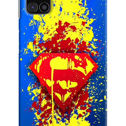 Superman logo Samsung M31s Hard Case Back Cover by Casekaro