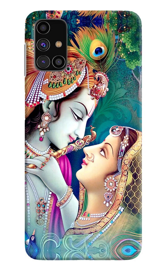 Lord Radha Krishna Samsung M31s Hard Case Back Cover by Casekaro