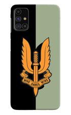 Balidan Logo Samsung M31s Hard Case Back Cover by Casekaro