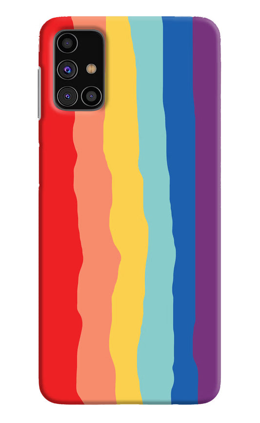 Rainbow Samsung M31s Hard Case Back Cover by Casekaro