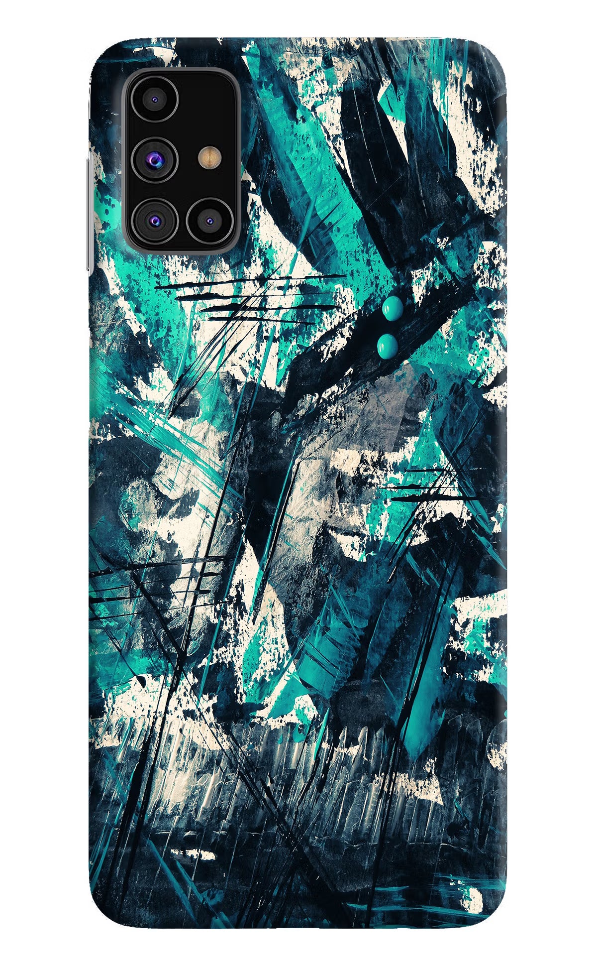 Artwork Samsung M31s Hard Case Back Cover by Casekaro