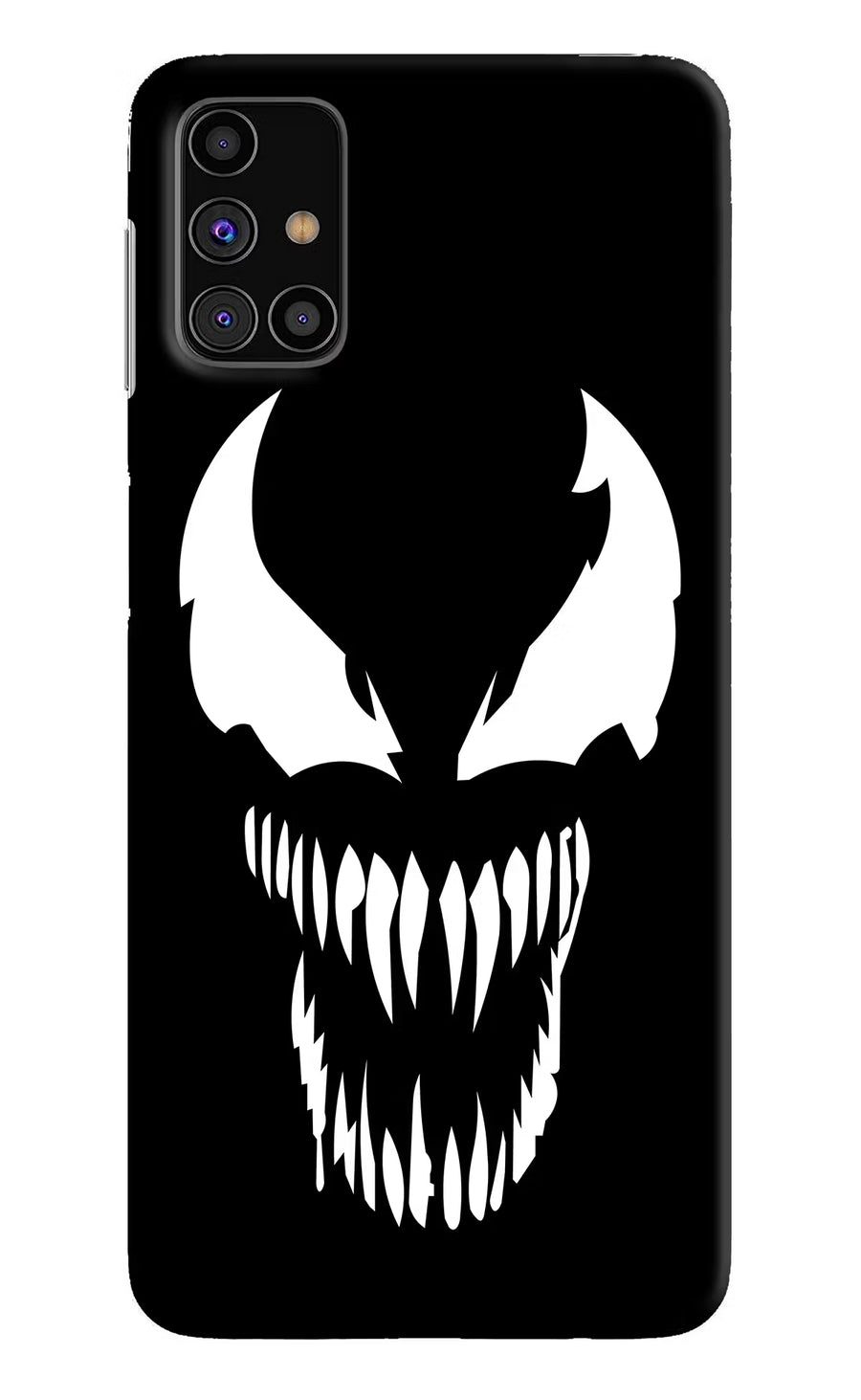 Venom Samsung M31s Back Cover, Hard case