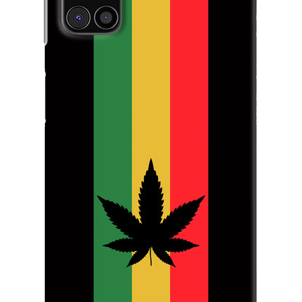 Weed Flag Samsung M31s Hard Case Back Cover by Casekaro