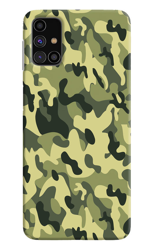 Camouflage Samsung M31s Hard Case Back Cover by Casekaro