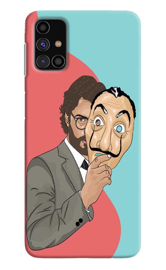 Professor Samsung M31s Hard Case Back Cover by Casekaro