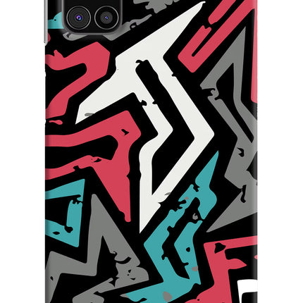Geometric Graffiti Samsung M31s Hard Case Back Cover by Casekaro