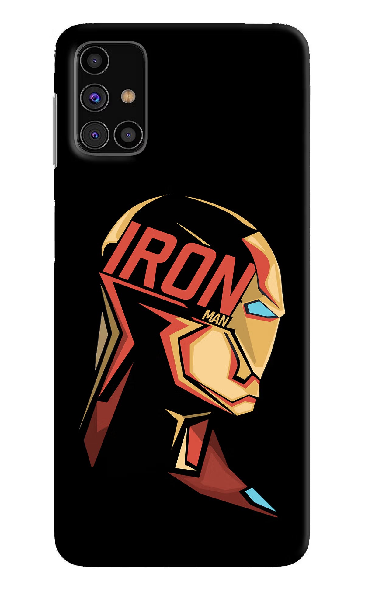 IronMan Samsung M31s Hard Case Back Cover by Casekaro