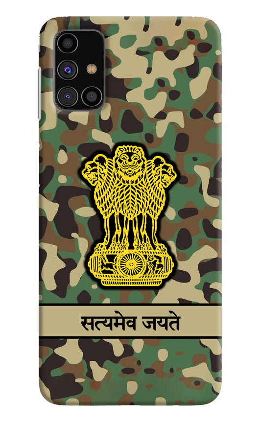 Satyamev Jayate Army Samsung M31s Hard Case Back Cover by Casekaro