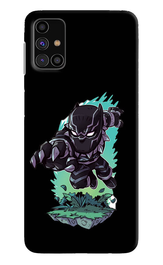 Black Panther Samsung M31s Hard Case Back Cover by Casekaro