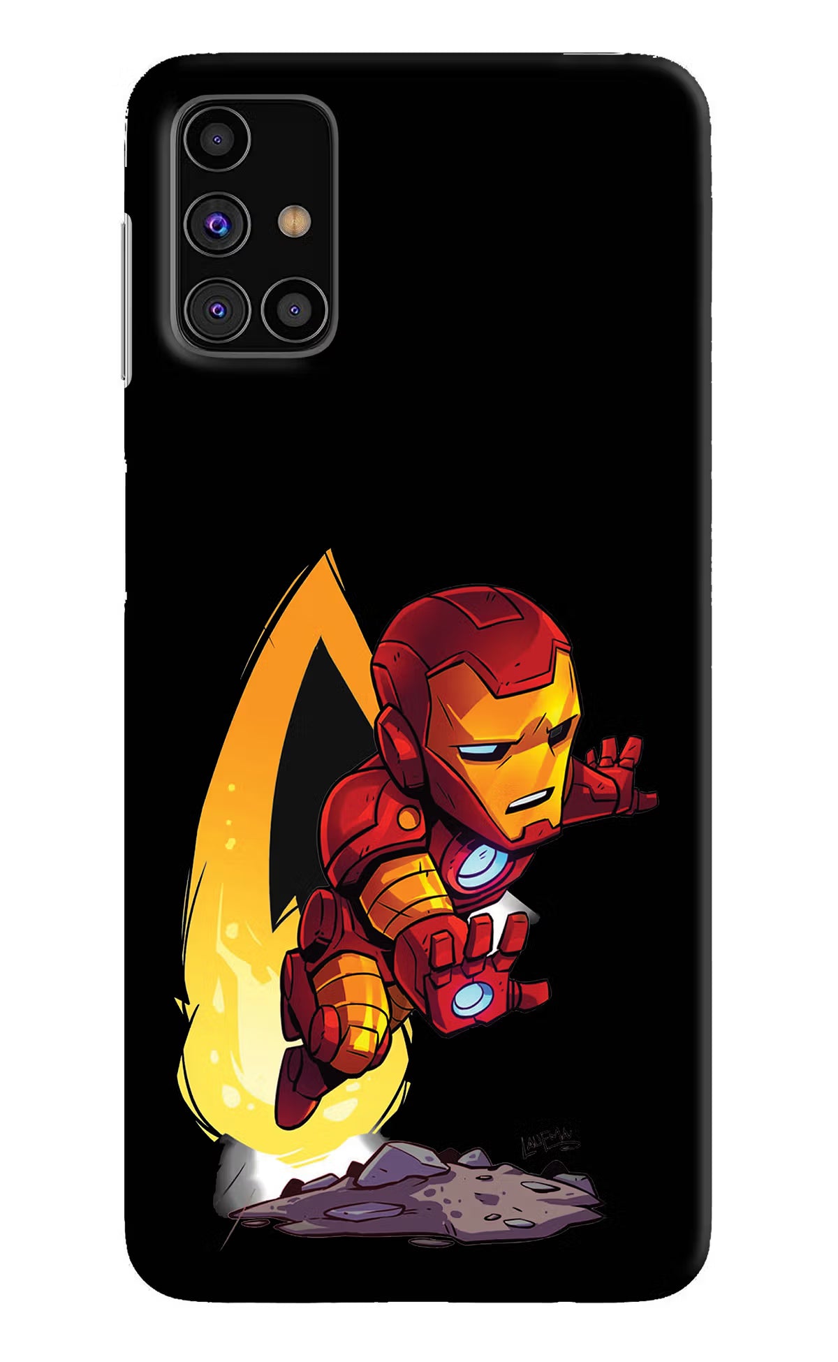 IronMan Samsung M31s Hard Case Back Cover by Casekaro