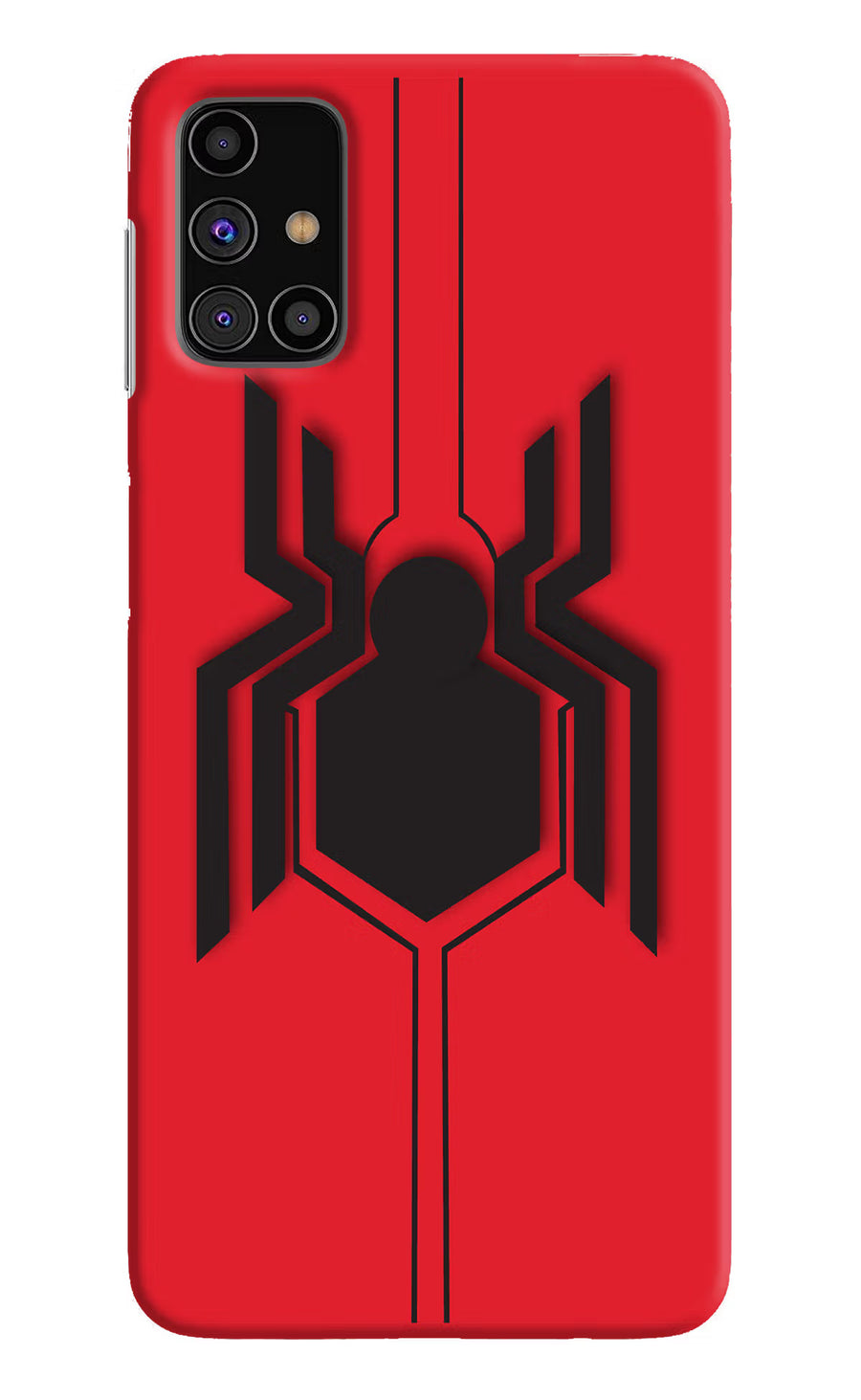 Spider Samsung M31s Back Cover, Hard case