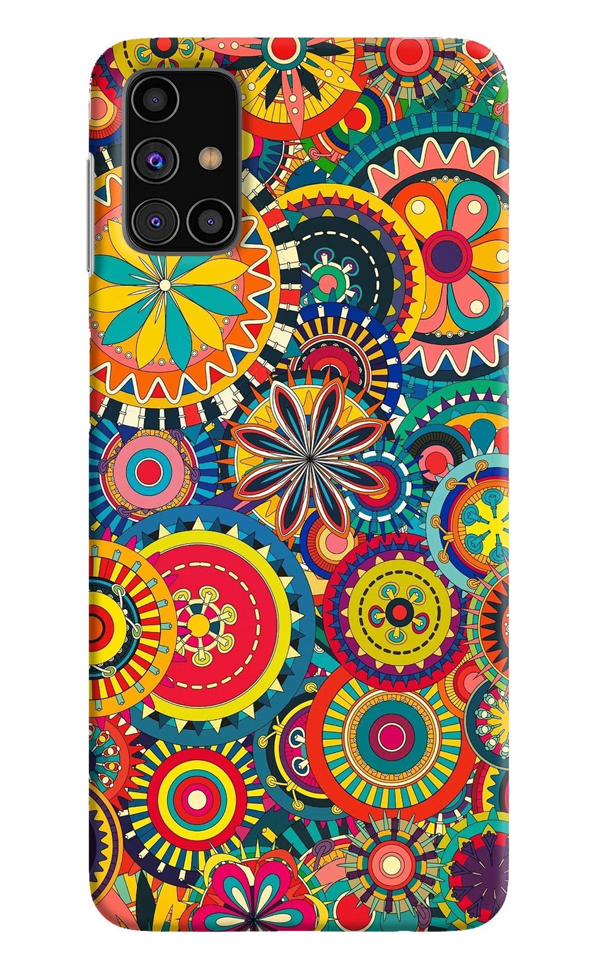 Gol Gol Art Samsung M31s Hard Case Back Cover by Casekaro