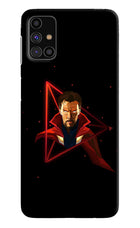 Doctor Ordinary Samsung M31s Hard Case Back Cover by Casekaro