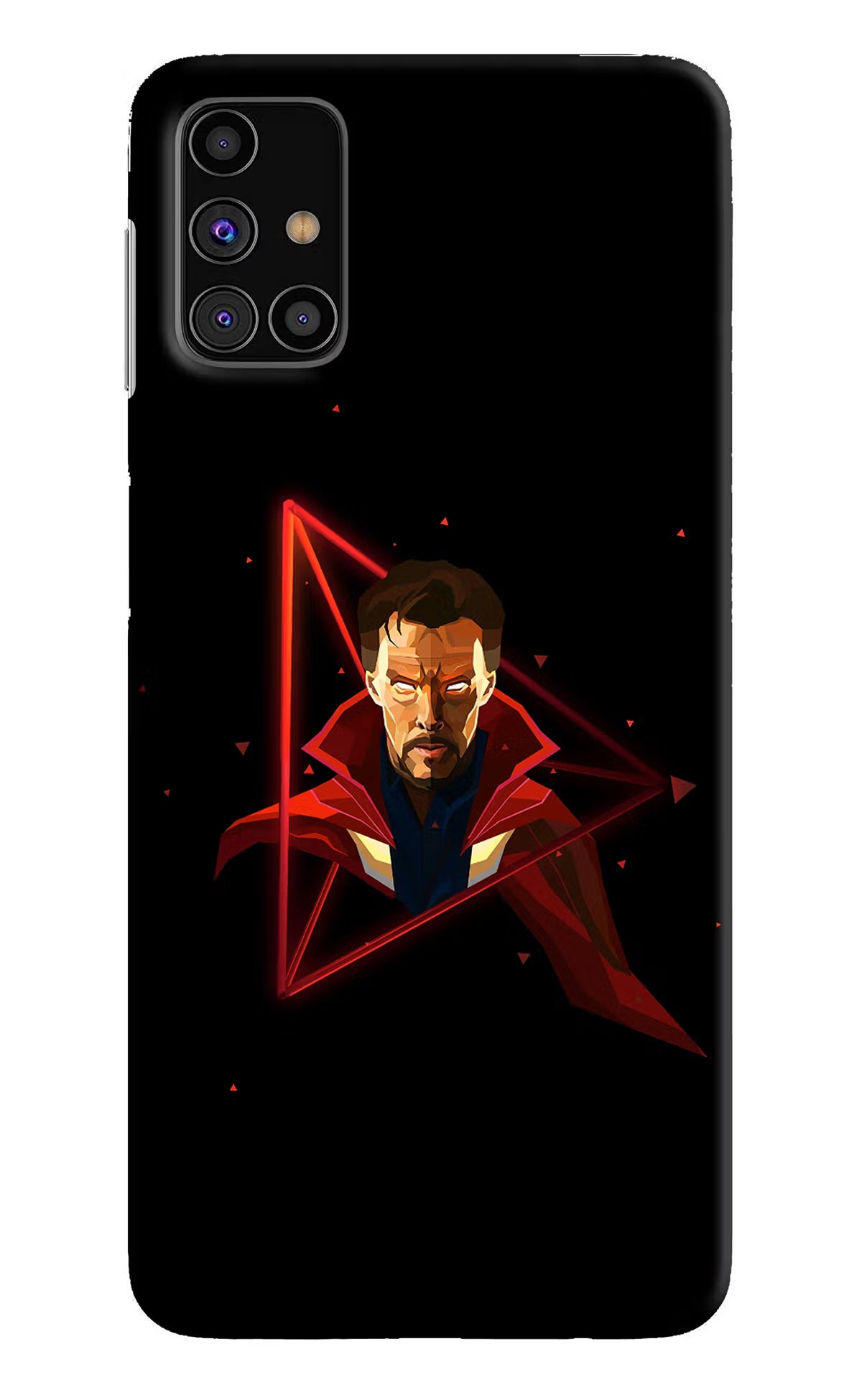 Doctor Ordinary Samsung M31s Hard Case Back Cover by Casekaro