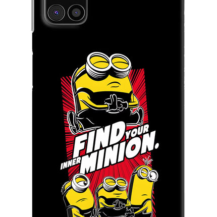 Find your inner Minion Samsung M31s Hard Case Back Cover by Casekaro