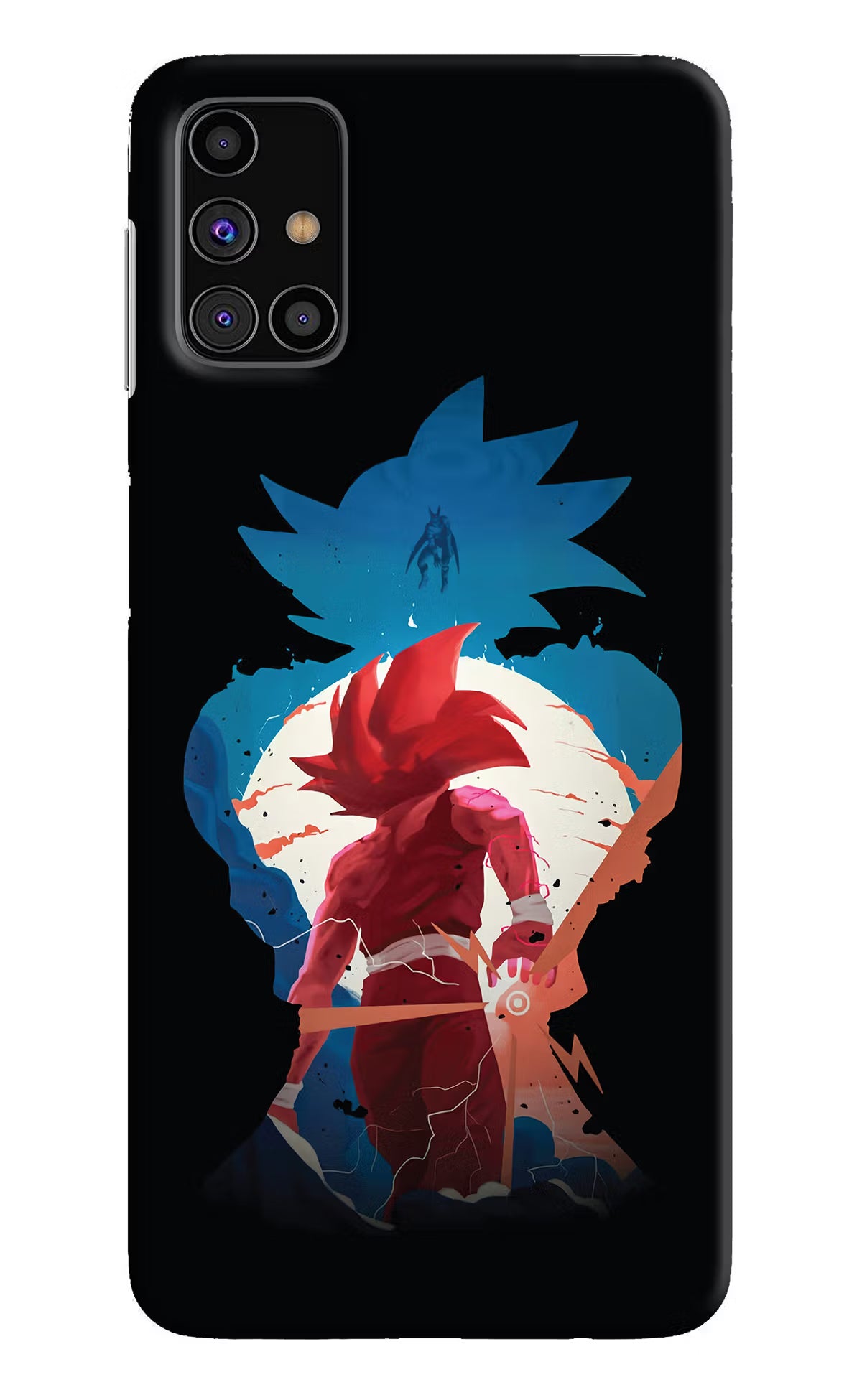 Goku Samsung M31s Hard Case Back Cover by Casekaro