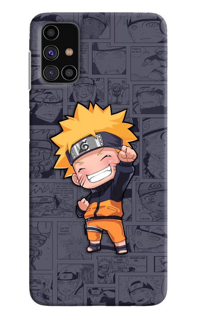Chota Naruto Samsung M31s Hard Case Back Cover by Casekaro