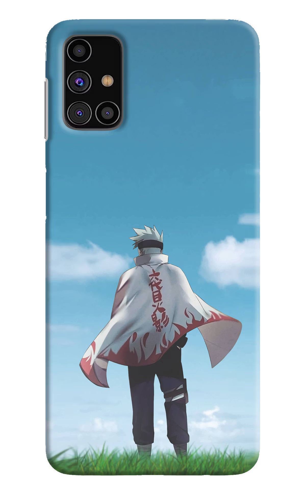 Kakashi Samsung M31s Hard Case Back Cover by Casekaro