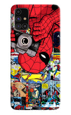 Spider Man Samsung M31s Hard Case Back Cover by Casekaro