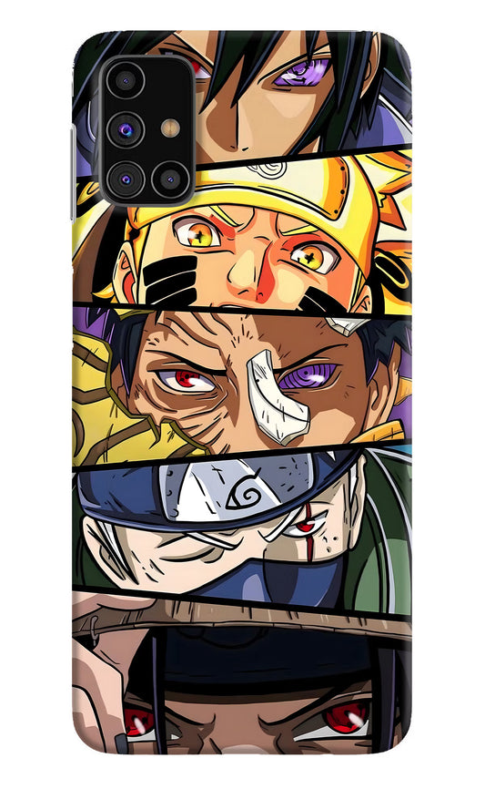 Naruto Character Samsung M31s Hard Case Back Cover by Casekaro