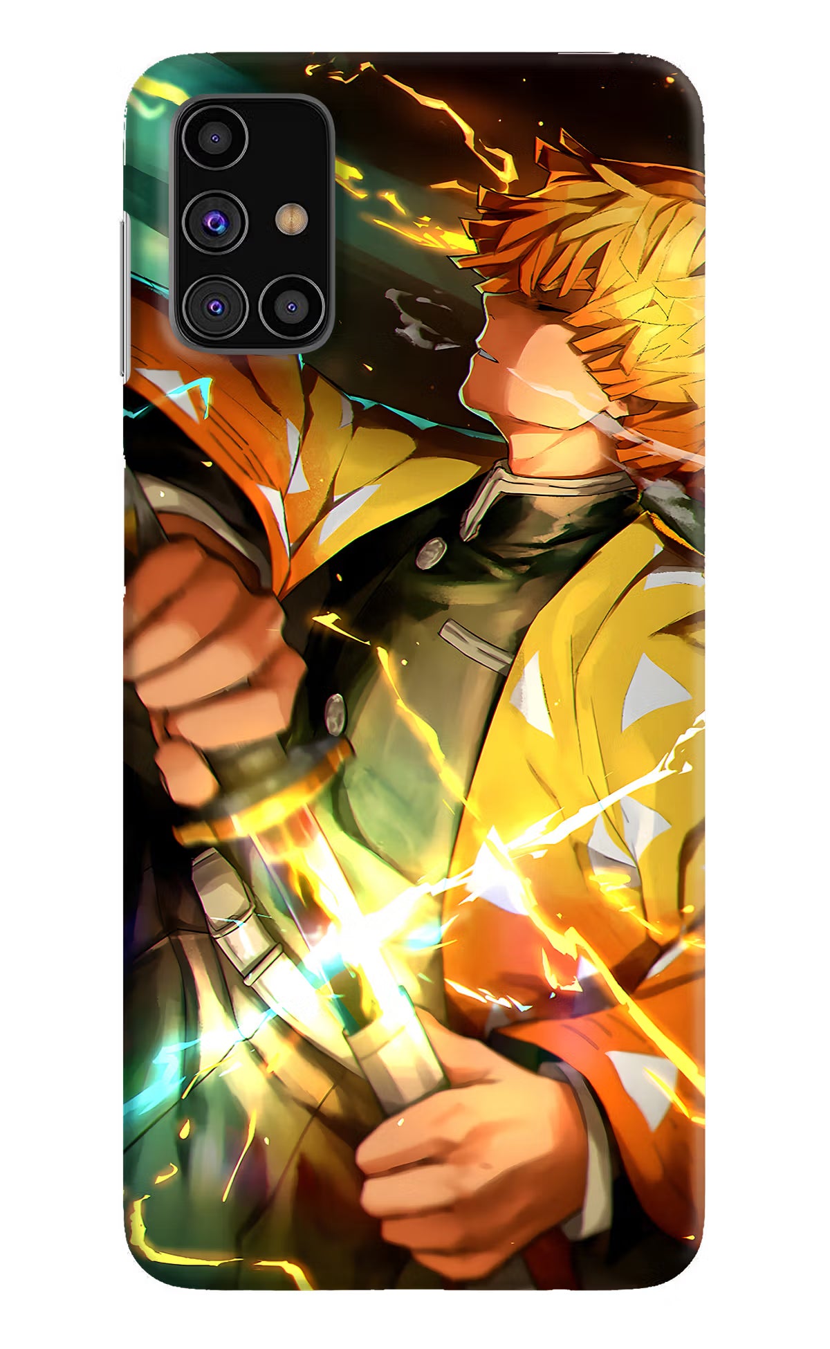 Demon Slayer Samsung M31s Hard Case Back Cover by Casekaro