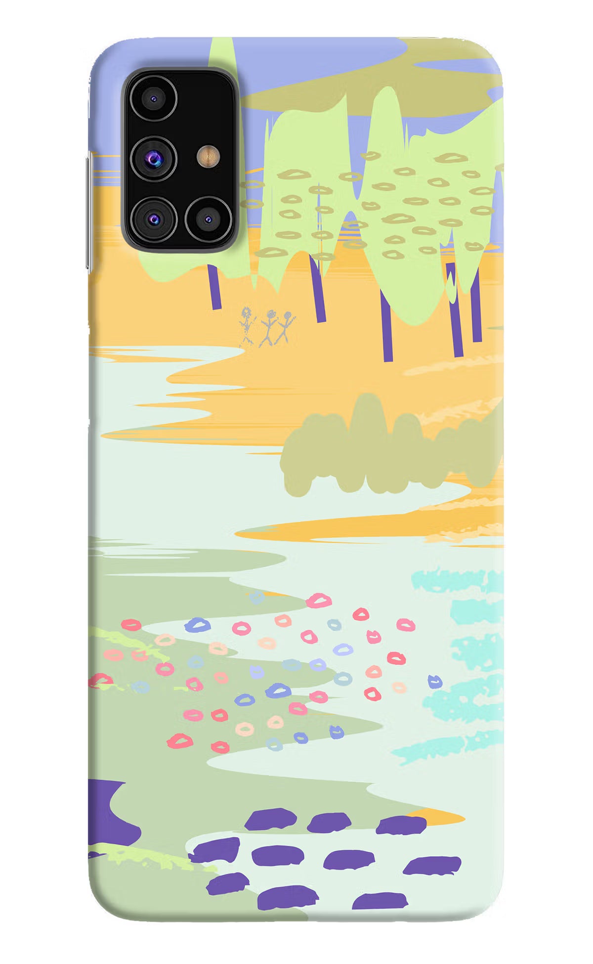 Scenery Samsung M31s Hard Case Back Cover by Casekaro