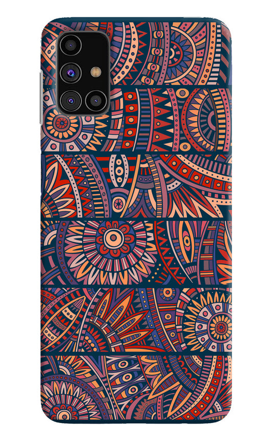 African Culture Design Samsung M31s Hard Case Back Cover by Casekaro