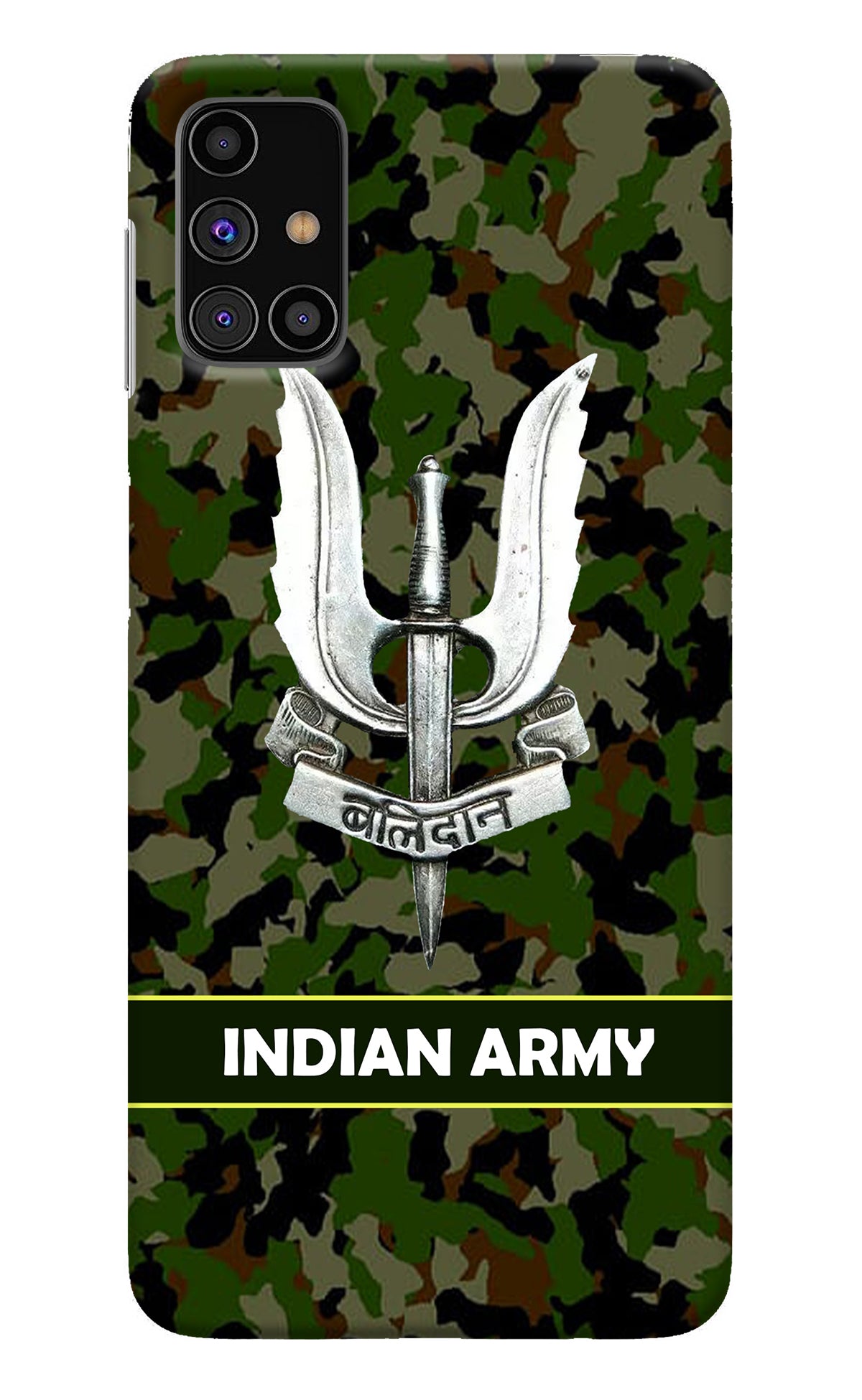 Balidan Indian Logo Samsung M31s Back Cover