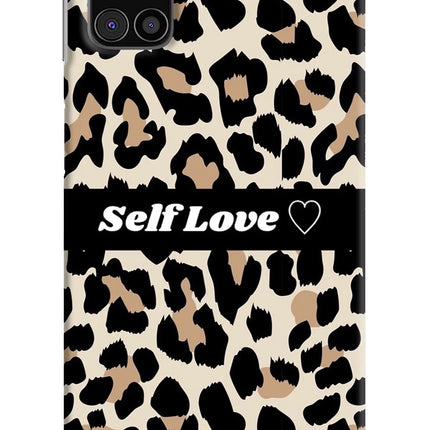 Leopard Print Self Love Samsung M31s Hard Case Back Cover by Casekaro