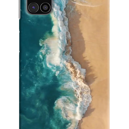 Ocean Beach Samsung M31s Hard Case Back Cover by Casekaro