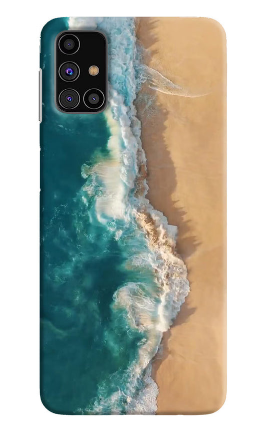 Ocean Beach Samsung M31s Hard Case Back Cover by Casekaro