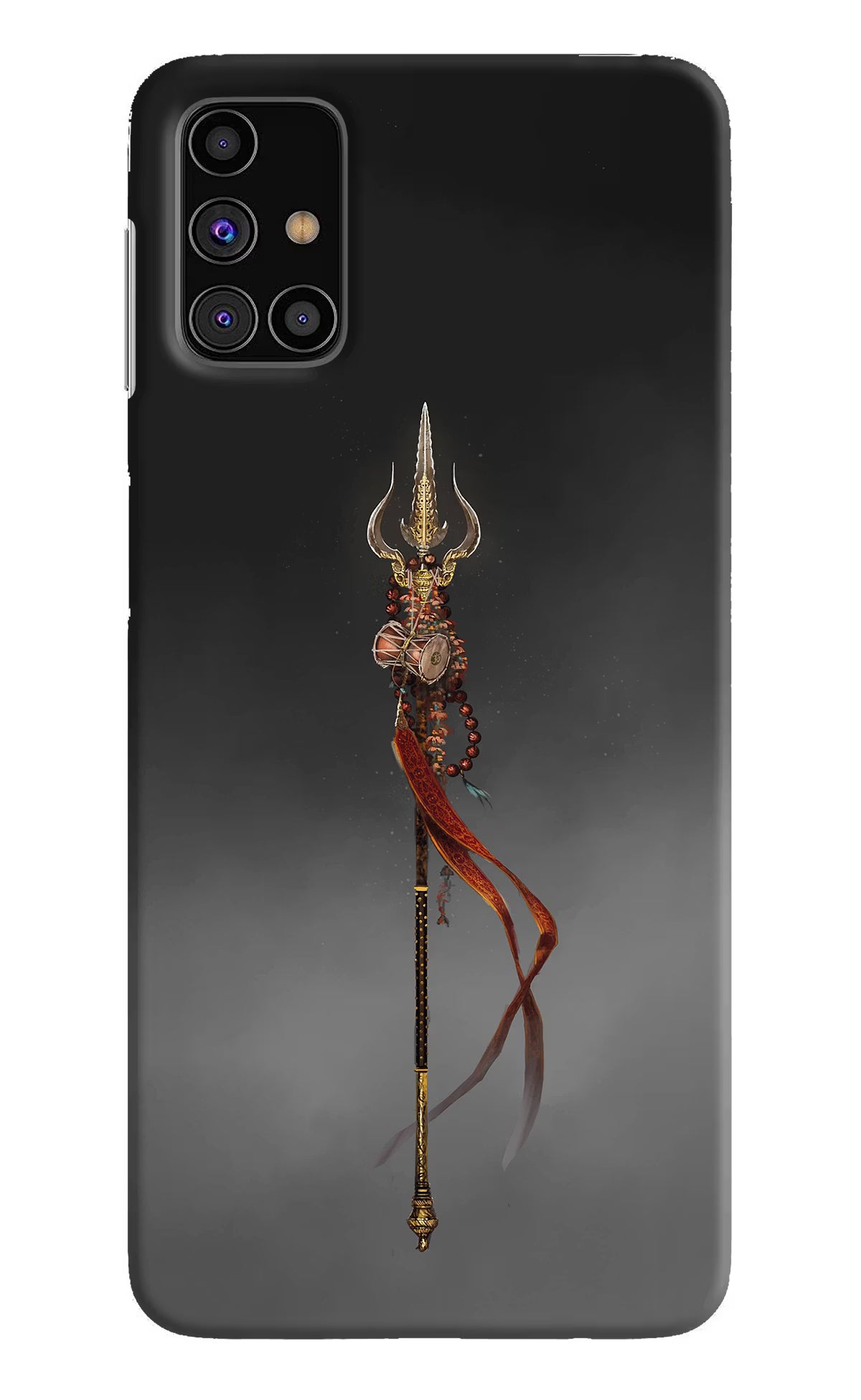 Shiv Trishul Samsung M31s Hard Case Back Cover by Casekaro