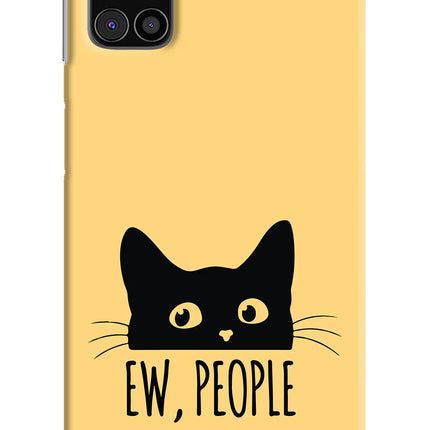Ew People Catitude Samsung M31s Hard Case Back Cover by Casekaro