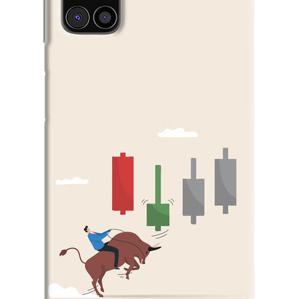 Bull Trading Momentum Samsung M31s Hard Case Back Cover by Casekaro