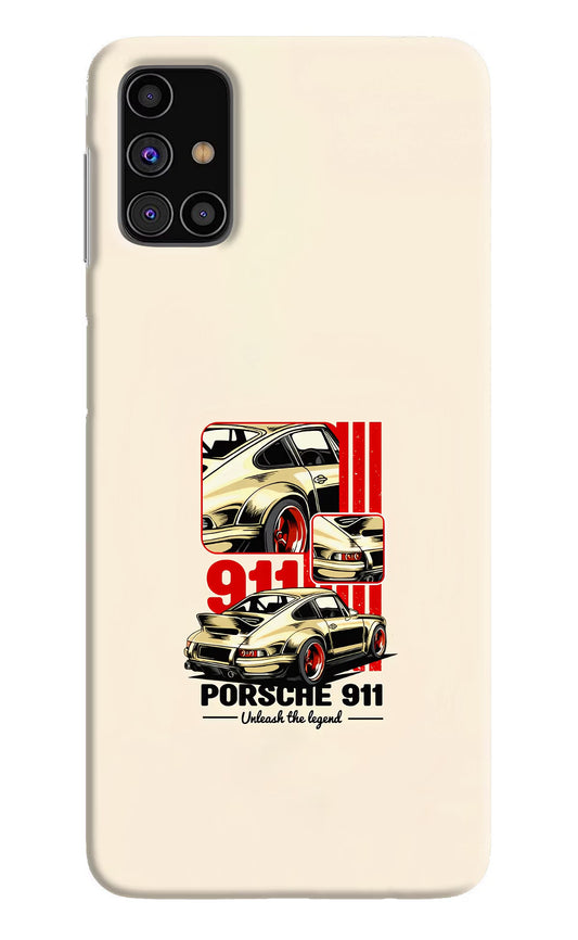 Classic Porsche 911 Samsung M31s Hard Case Back Cover by Casekaro