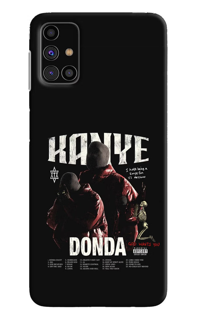 Donda Kanye West Samsung M31s Hard Case Back Cover by Casekaro