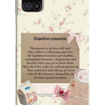 Hopeless Romantic Samsung M31s Hard Case Back Cover by Casekaro
