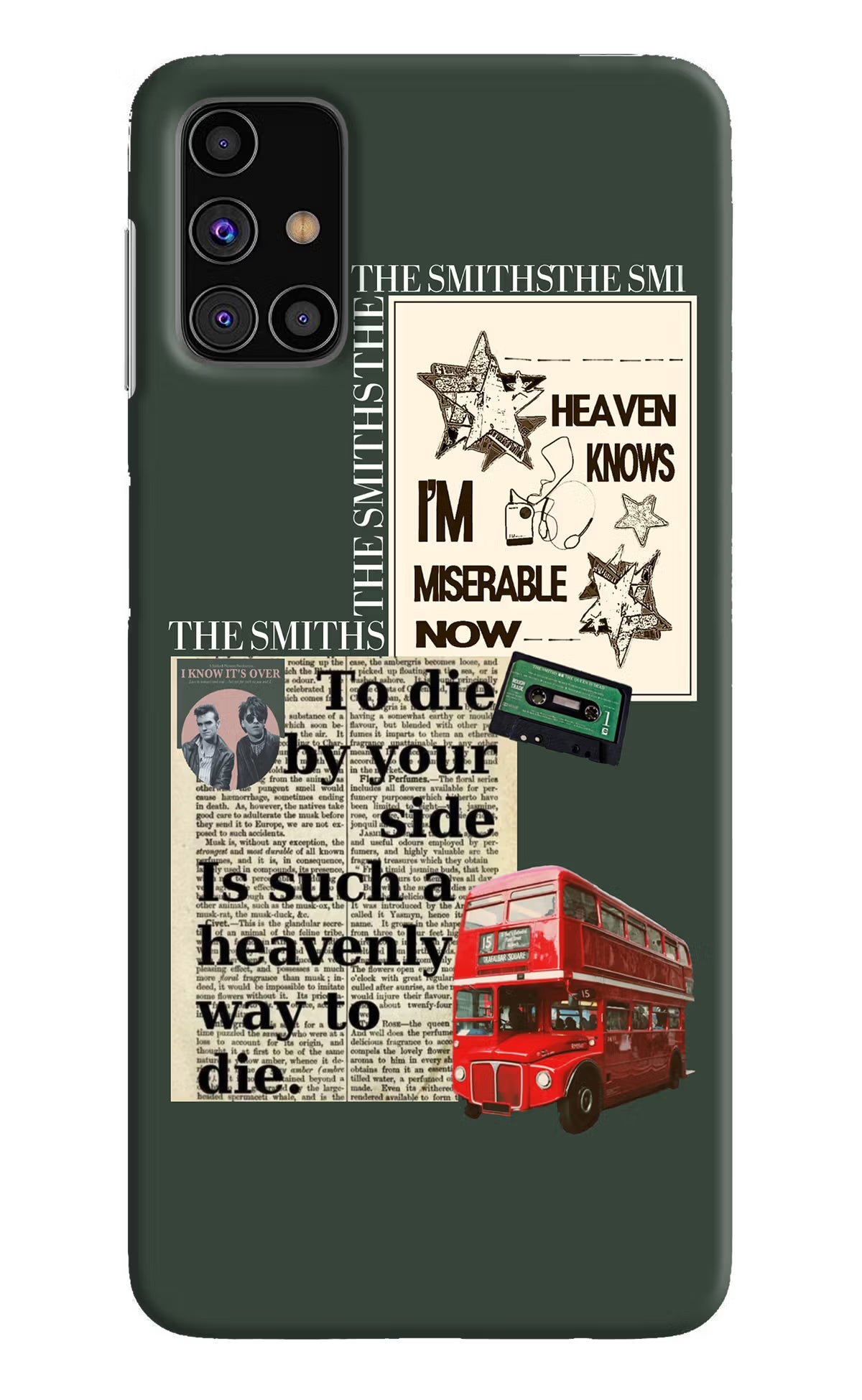The Smiths Samsung M31s Hard Case Back Cover by Casekaro
