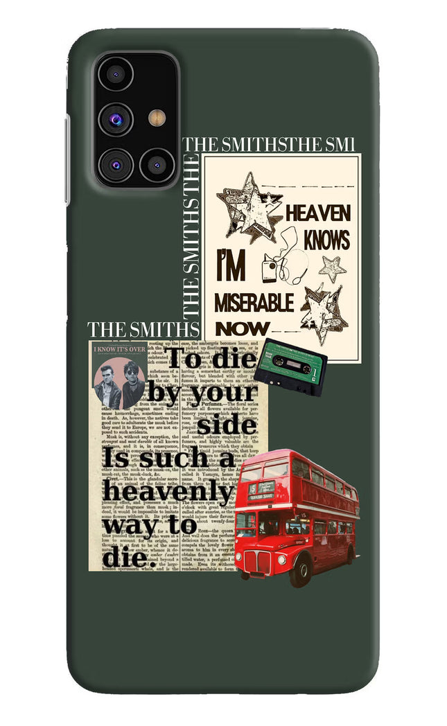 The Smiths Samsung M31s Hard Case Back Cover by Casekaro