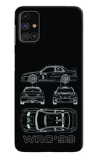 WRC'99 Samsung M31s Hard Case Back Cover by Casekaro
