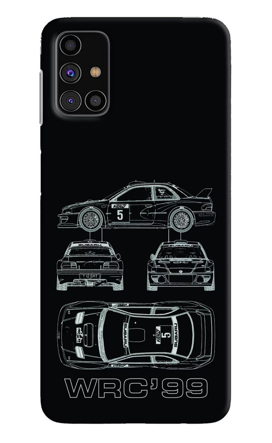 WRC'99 Samsung M31s Hard Case Back Cover by Casekaro