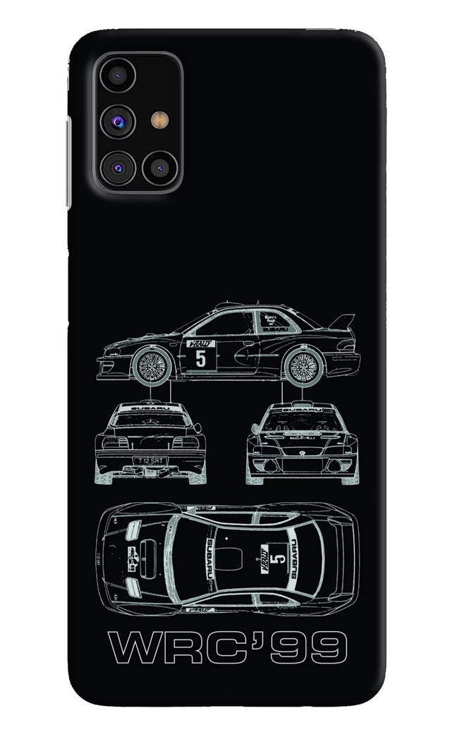 WRC'99 Samsung M31s Hard Case Back Cover by Casekaro