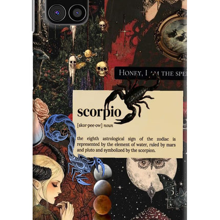 Scorpio Zodiac Samsung M31s Hard Case Back Cover by Casekaro
