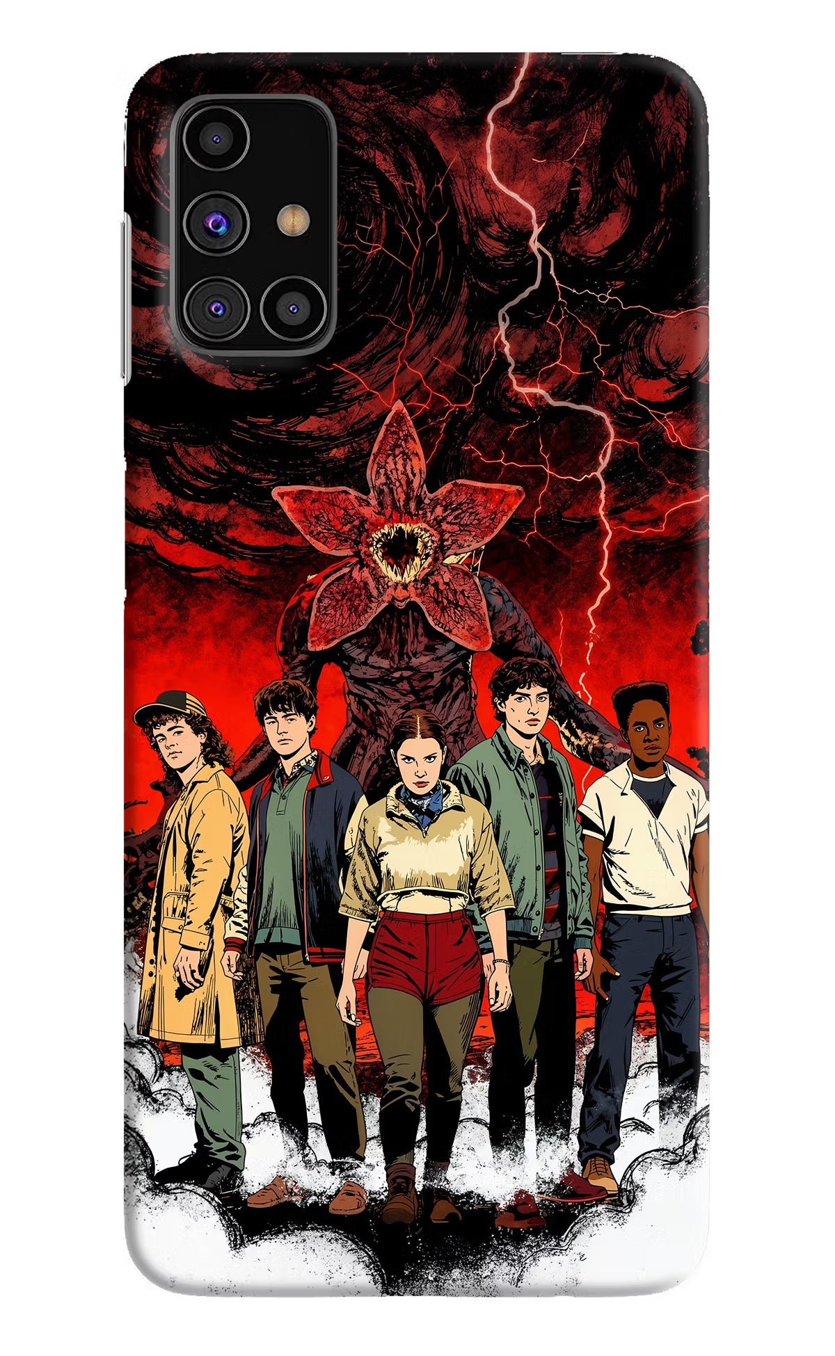 Ordinary Things Characters Samsung M31s Hard Case Back Cover by Casekaro