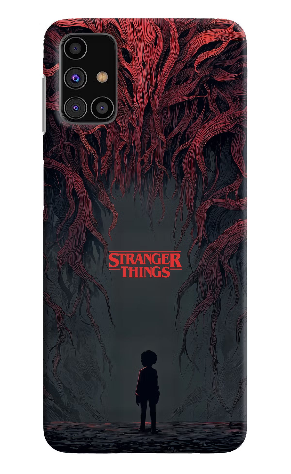 Ordinary Things Dark Side Samsung M31s Hard Case Back Cover by Casekaro