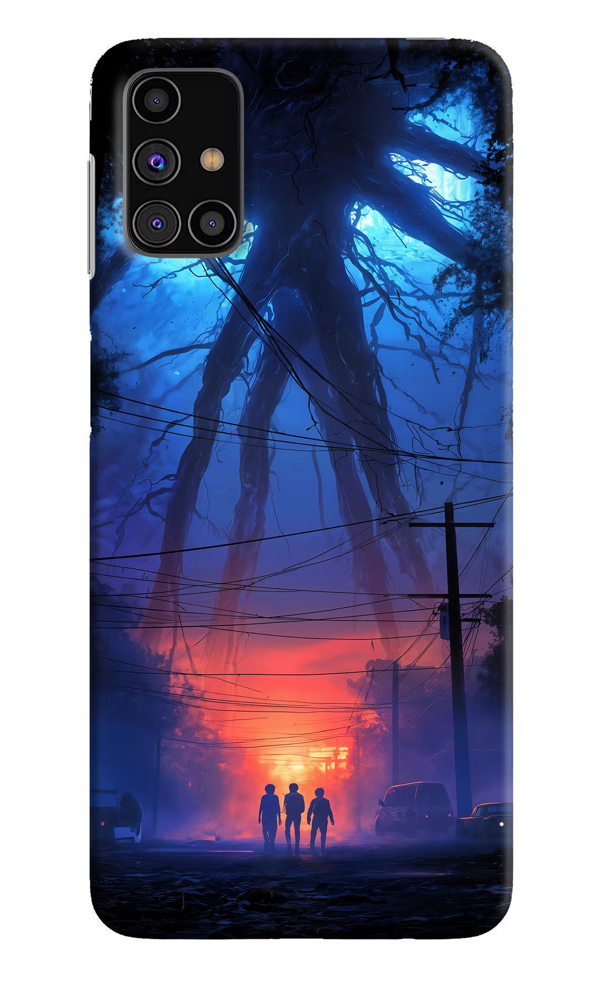 Ordinary Things Shadow Samsung M31s Hard Case Back Cover by Casekaro