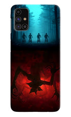 Ordinary Things Downside Up Samsung M31s Hard Case Back Cover by Casekaro