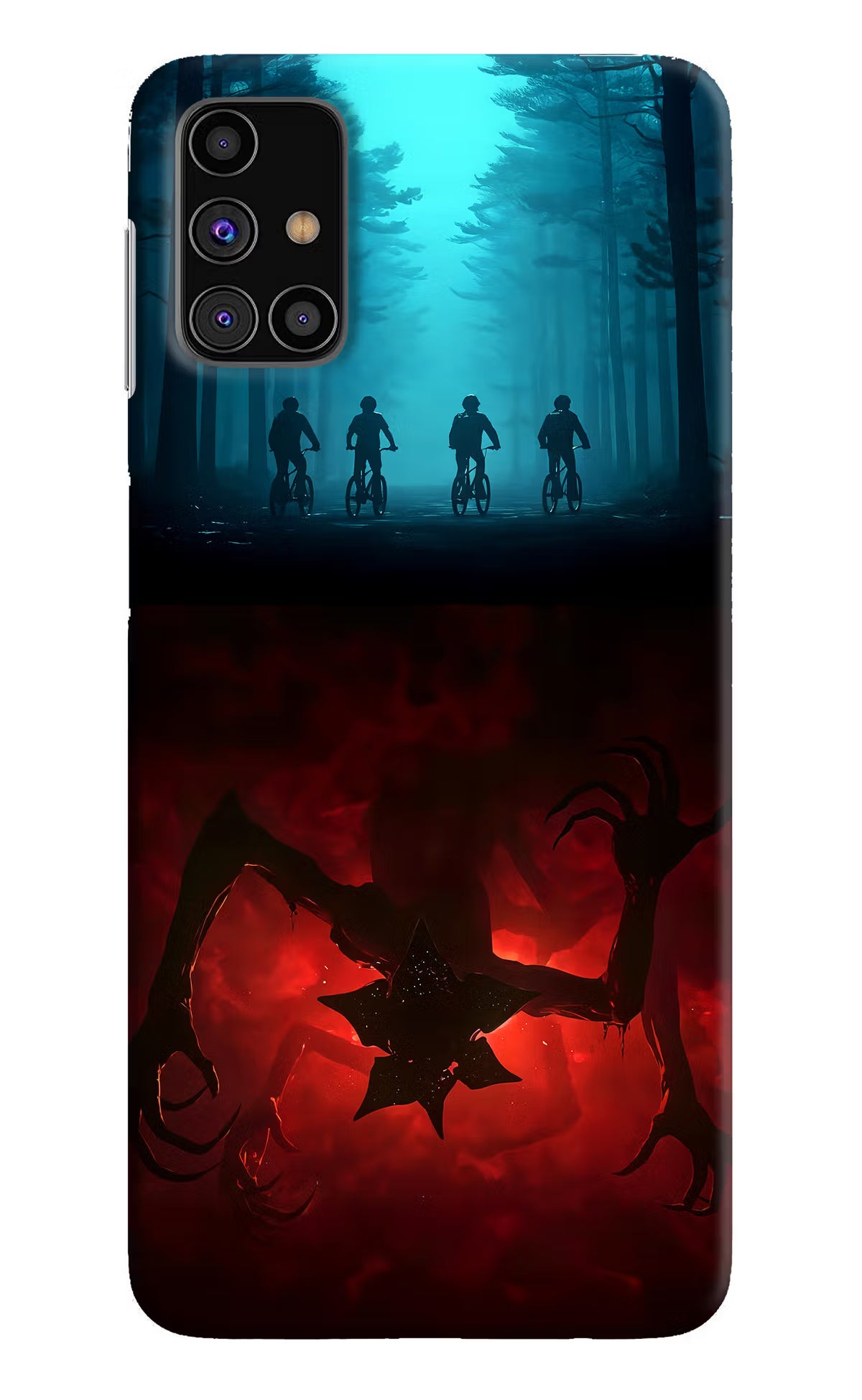 Ordinary Things Downside Up Samsung M31s Hard Case Back Cover by Casekaro