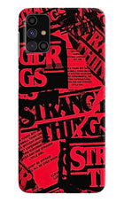 Ordinary Things Samsung M31s Hard Case Back Cover by Casekaro